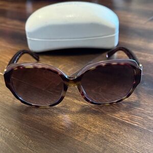 Michael Kors MK 6004F Kauai Tortoise Sunglasses with Hardshell Case